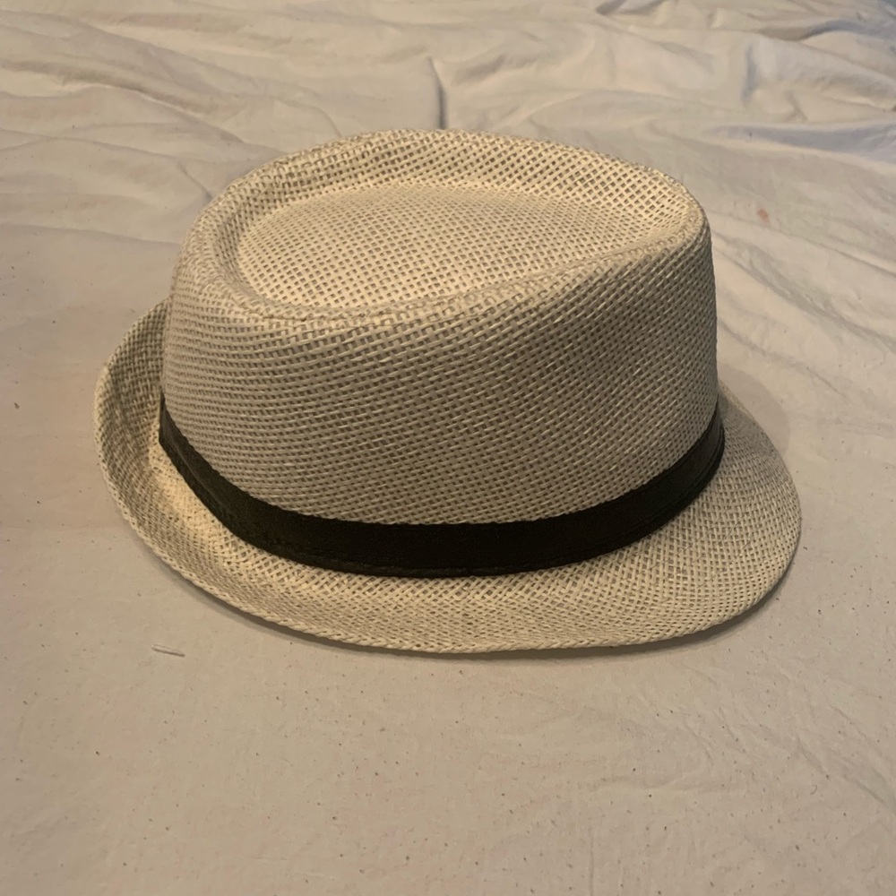 White Fedora Hat